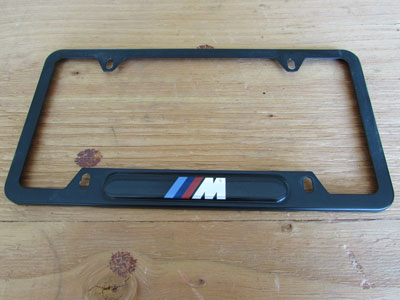 BMW M Black License Plate Frame